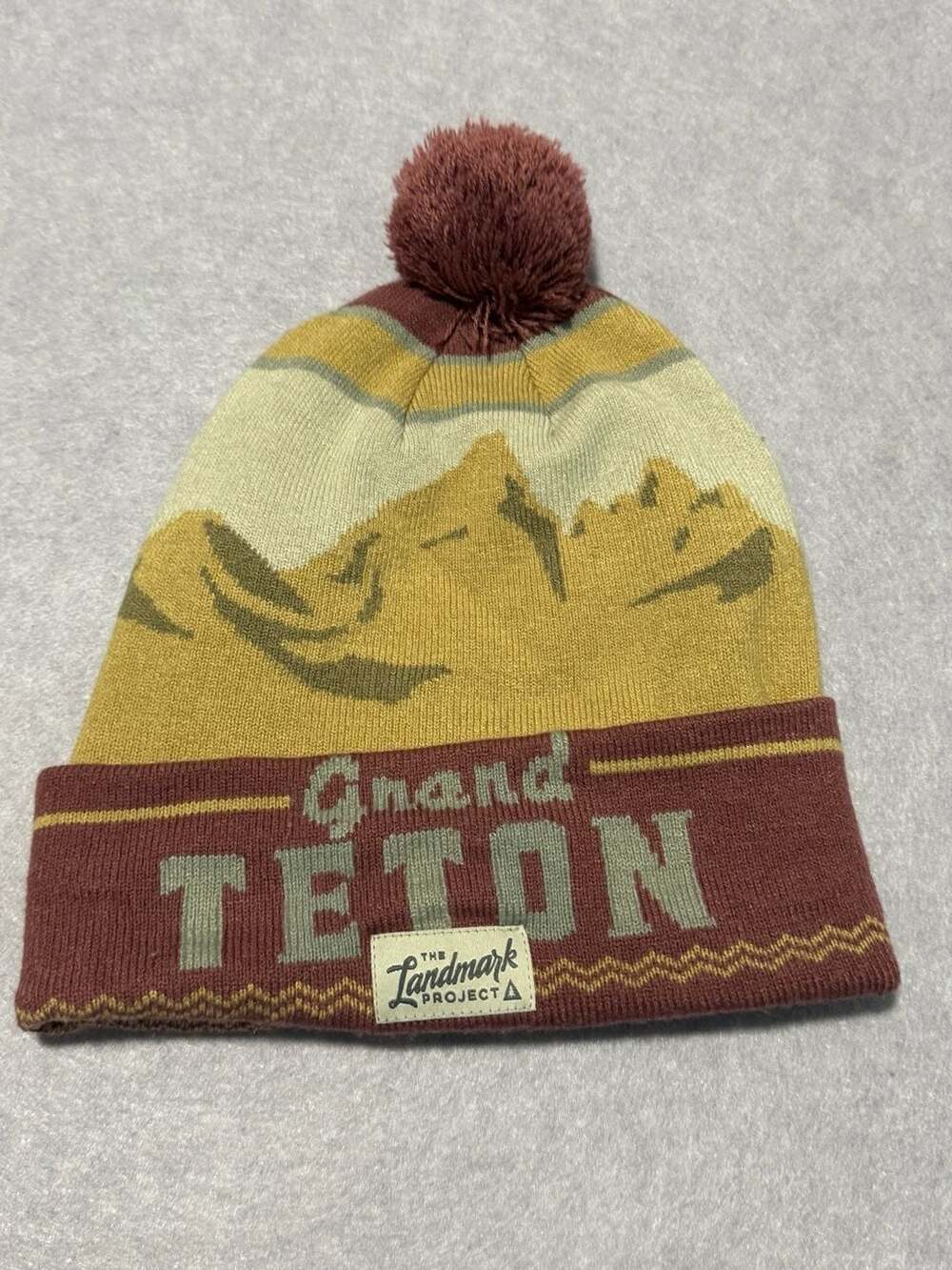The Landmark Project Grand Teton Pom Beanie Hat